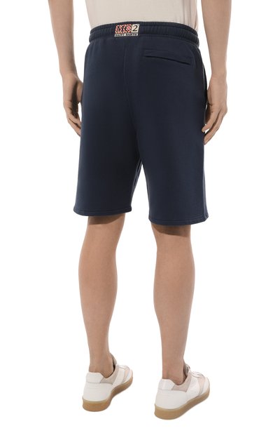 Хлопковые шорты MC2 SAINT BARTH темно-синего цвета по цене 13750 руб., арт. RANDLE, фото 4 Хлопковые шорты MC2 SAINT BARTH, арт. RANDLE, фото 4