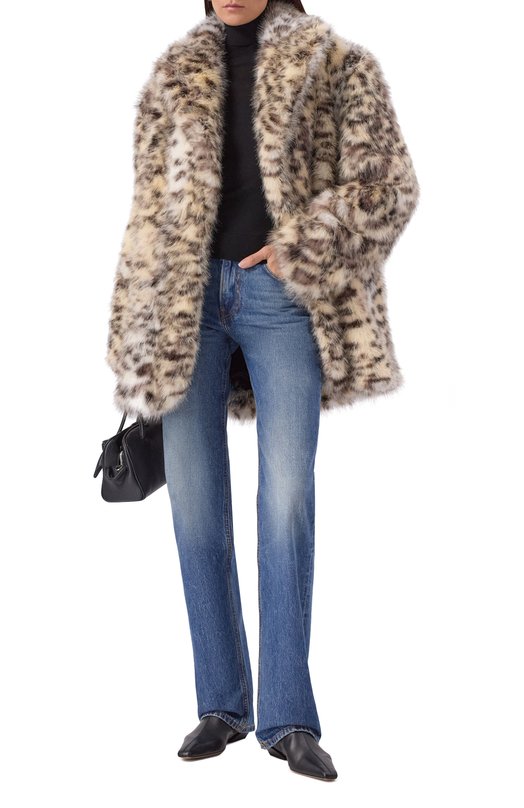 Шуба The Andamane TM182071A/TNP259 Леопардовый  TM182071A/TNP259 Фото 2