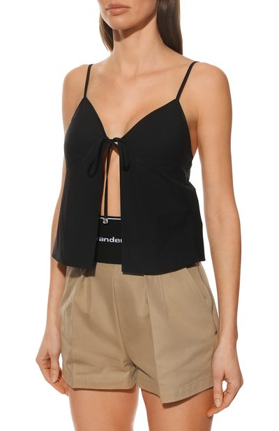 Хлопковый топ ALEXANDERWANG.T, арт. 4WC2221319, фото 3