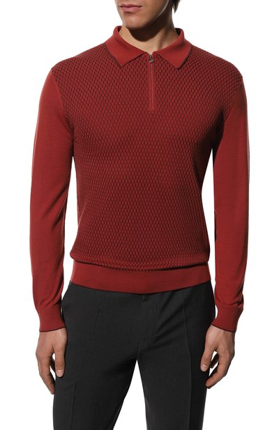 Поло из шерсти и шелка STEFANO RICCI, арт. K606310P30/F22463, фото 3