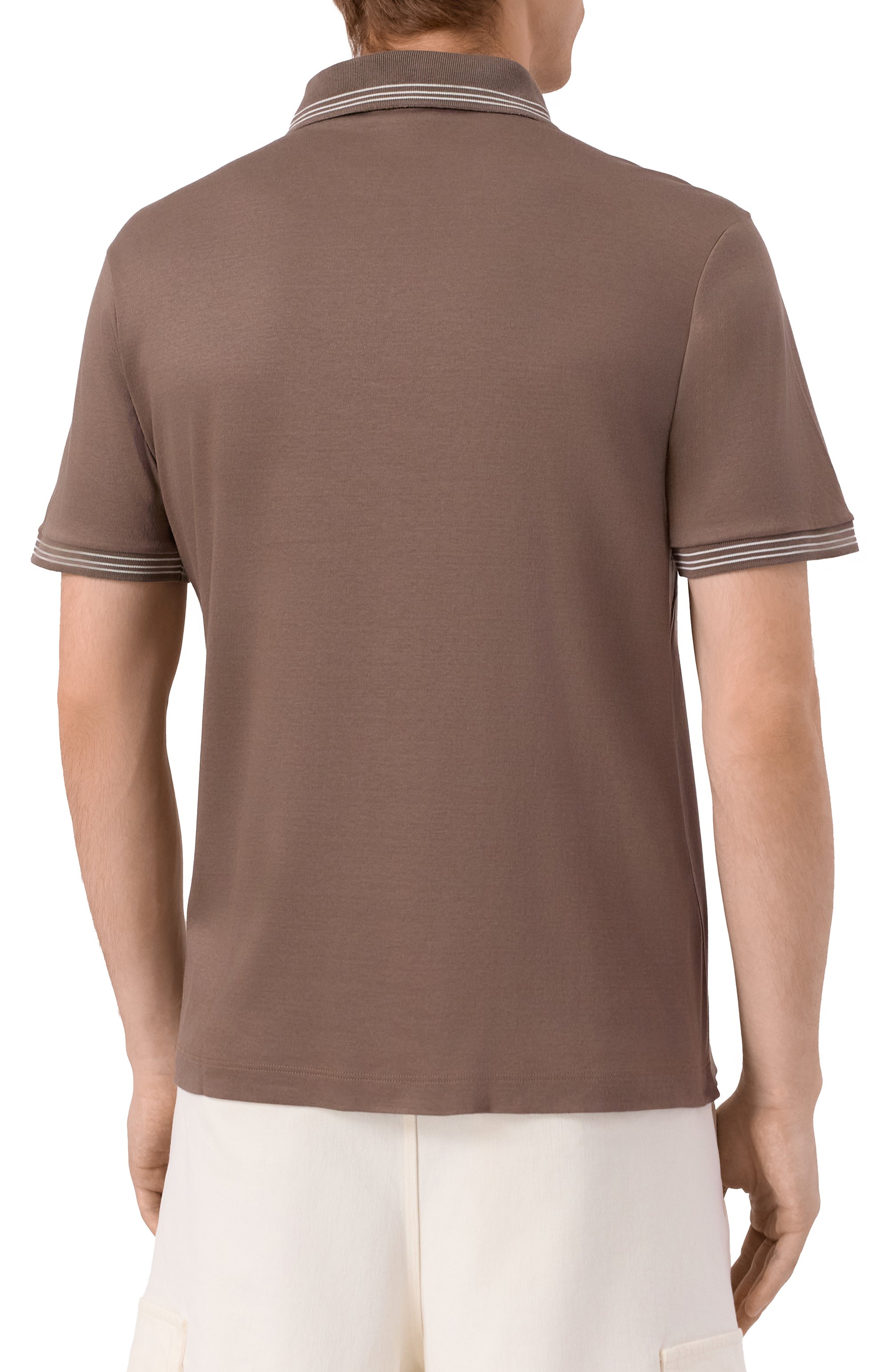 Поло PAUL&SHARK темно-бежевого цвета по цене 41400 руб., арт. 15311707, фото 4 Поло PAUL&SHARK, арт. 15311707, фото 4