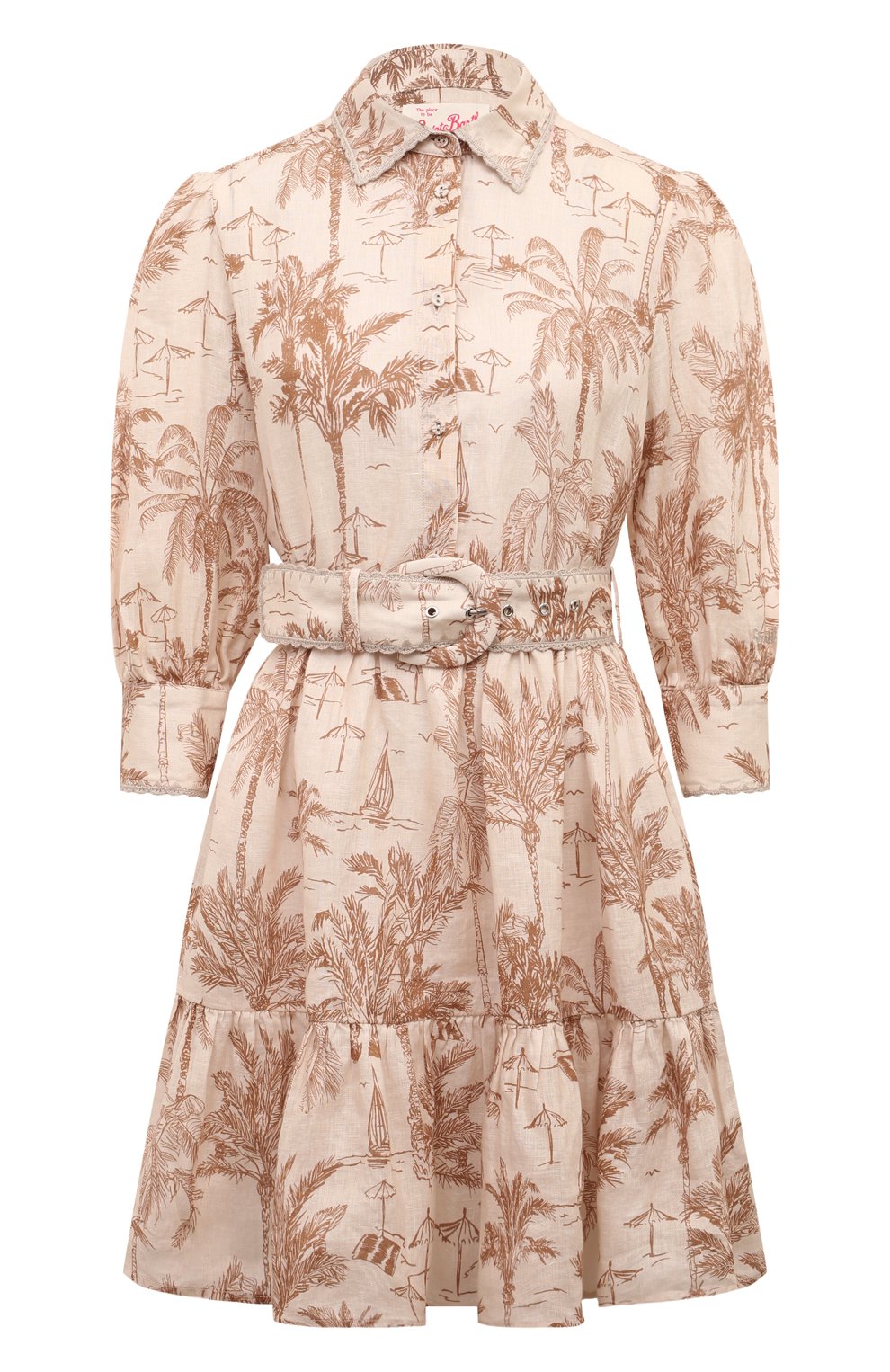 Льняное платье MC2 SAINT BARTH, арт. DAISI/STBW/03913F, фото 1