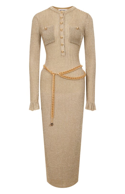 Платье из вискозы self-portrait SC25011MGD Золотой SC25011MGD