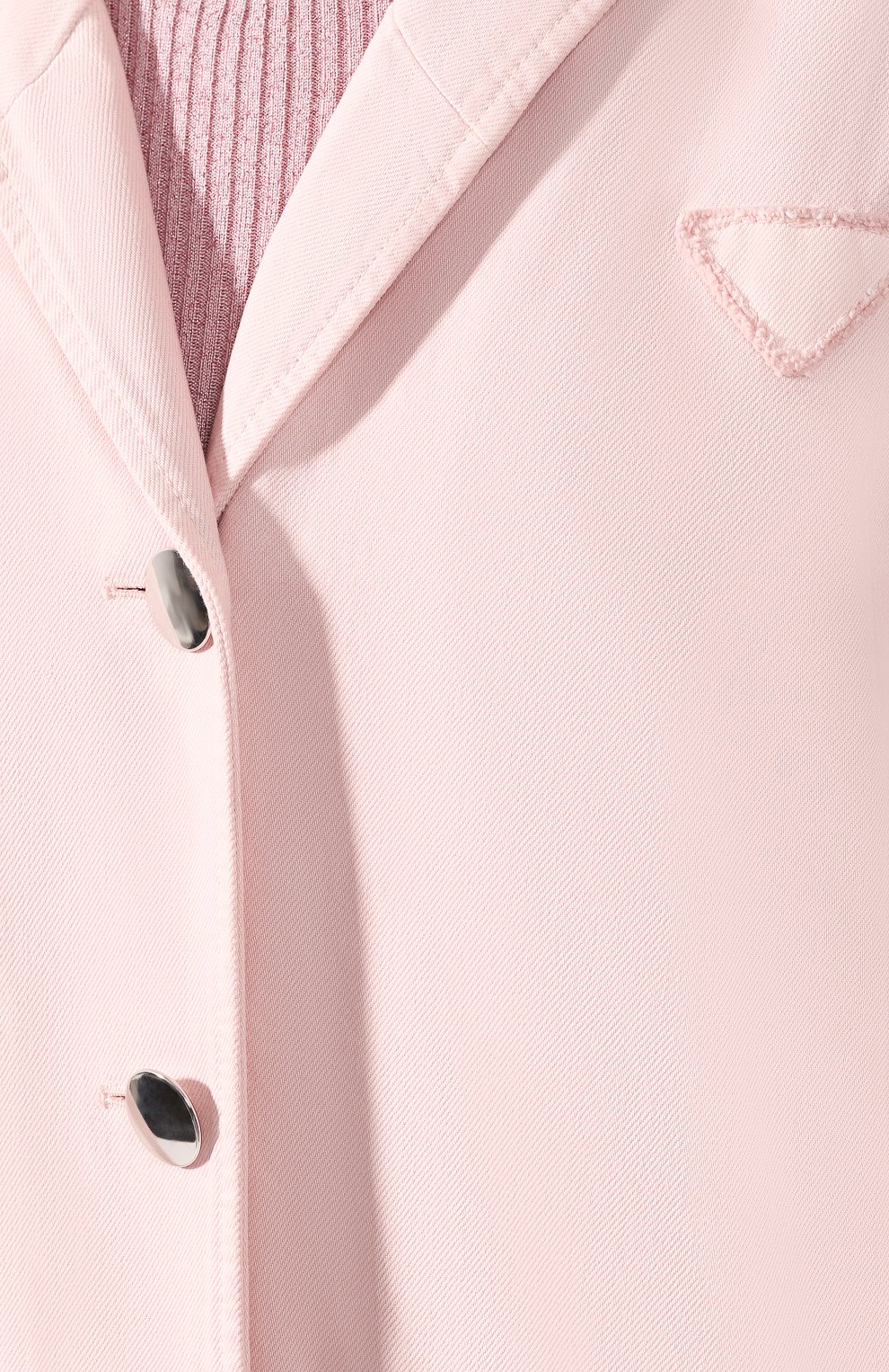 Джинсовое пальто PRADA, арт. GFB259-1VTW-F0E18, фото 5