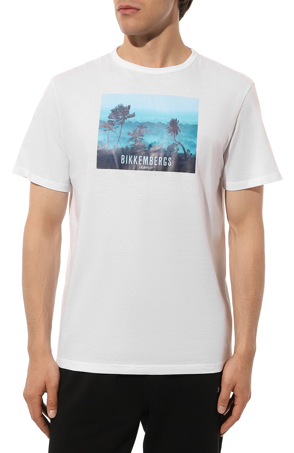 Хлопковая футболка DIRK BIKKEMBERGS, арт. BKK2MTS06, фото 3