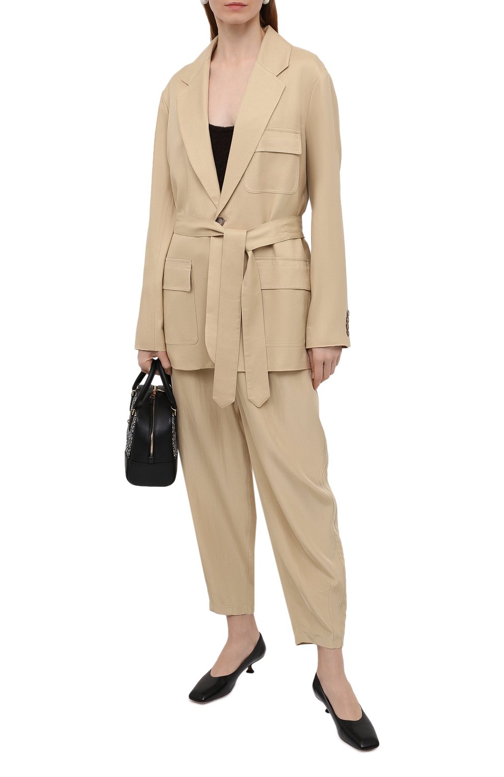 Шелковые брюки POLO RALPH LAUREN, арт. 211856854, фото 2