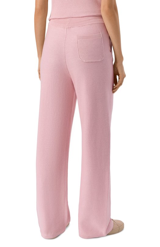 Брюки из шелка и хлопка MVST WS61-605MU Розовый  WS61-605MU Фото 4