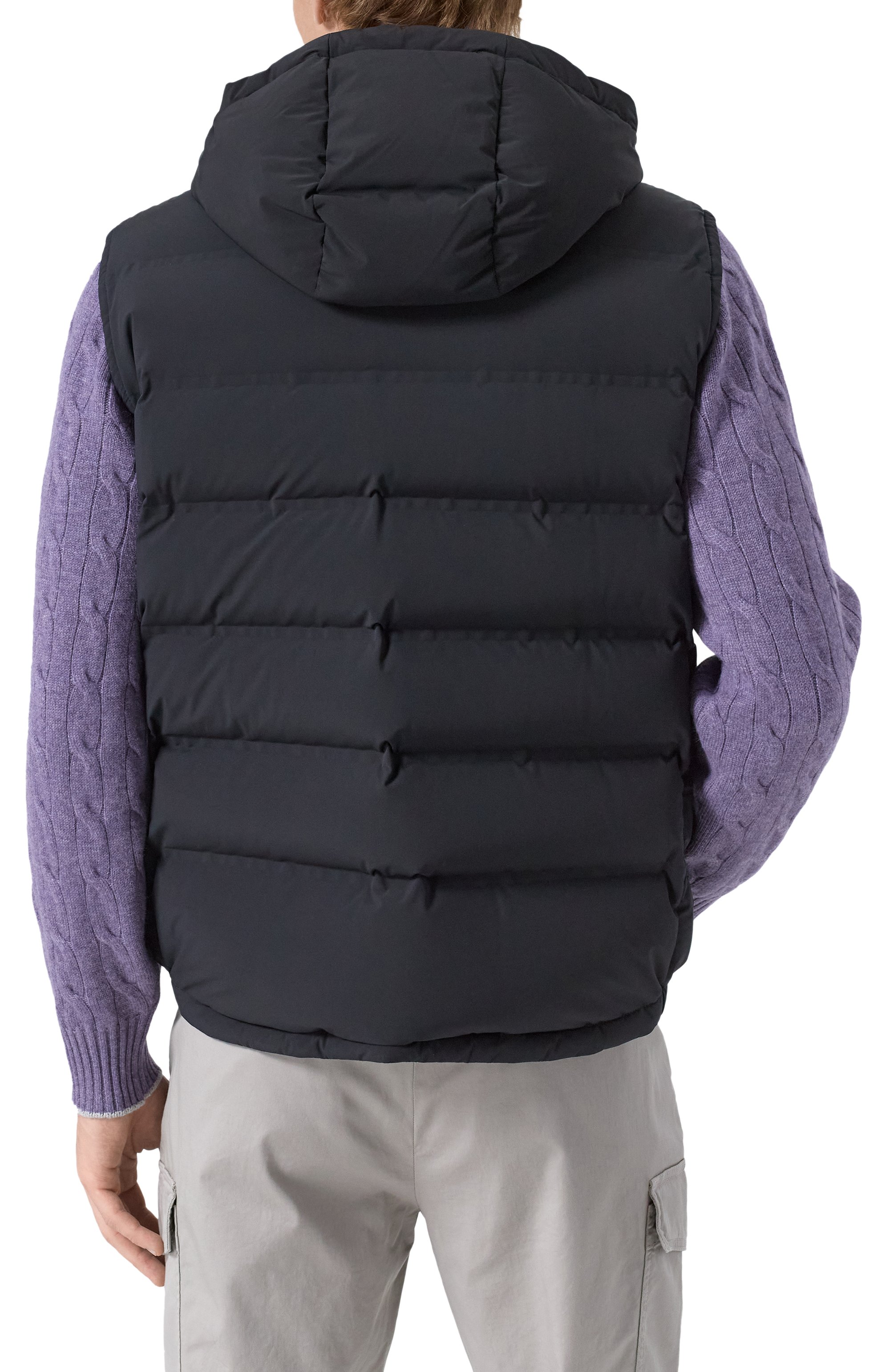 Пуховый жилет BRUNELLO CUCINELLI, арт. MM4911995, фото 4