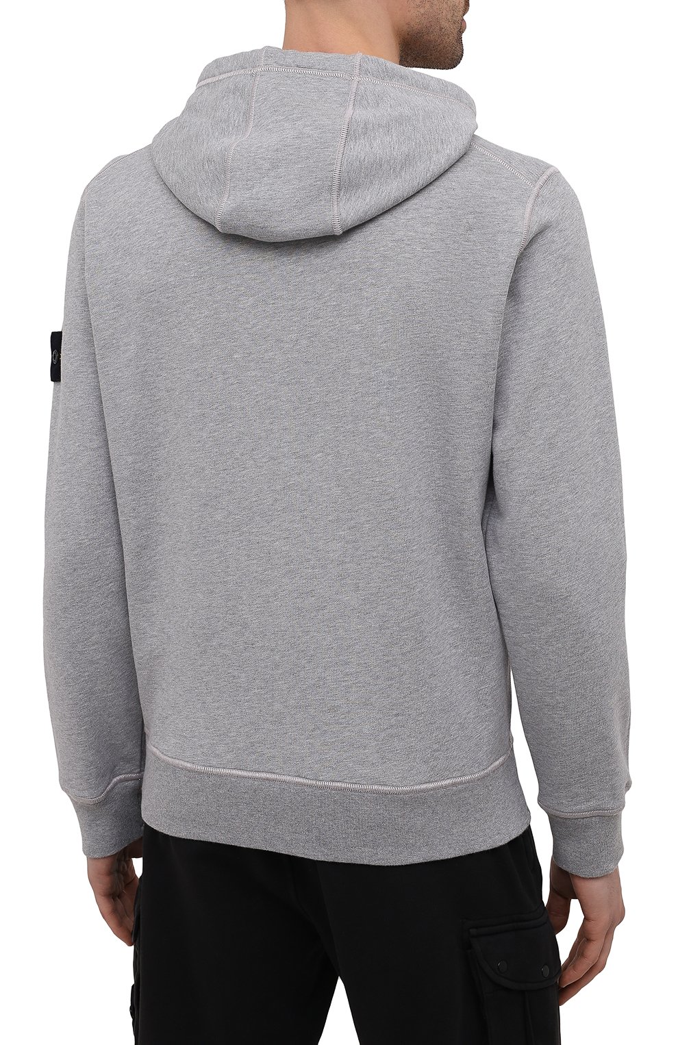 Хлопковое худи STONE ISLAND, арт. 741564151, фото 4
