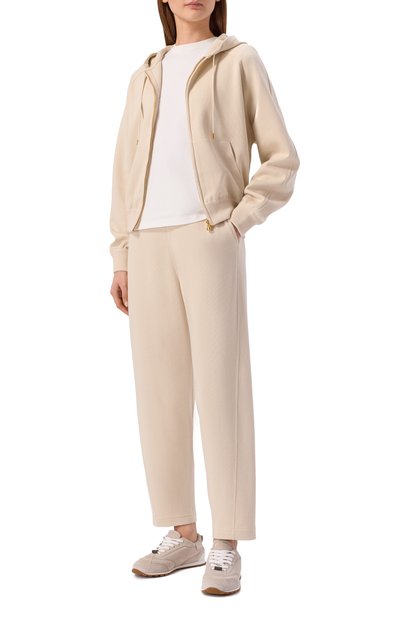 Женский толстовка из кашемира и шелка LORO PIANA, арт. FAP7055