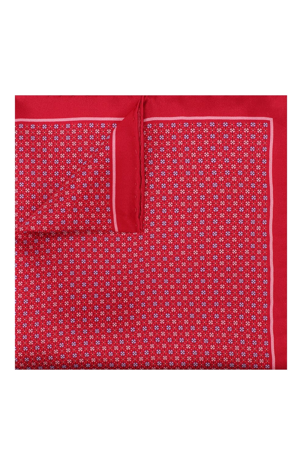 Шелковый платок CANALI красного цвета по цене 6300 руб., арт. 03/HS02472, фото 1 Шелковый платок CANALI, арт. 03/HS02472, фото 1