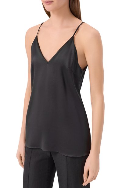 Шелковый топ BRUNELLO CUCINELLI, арт. MPC59BD802, фото 3