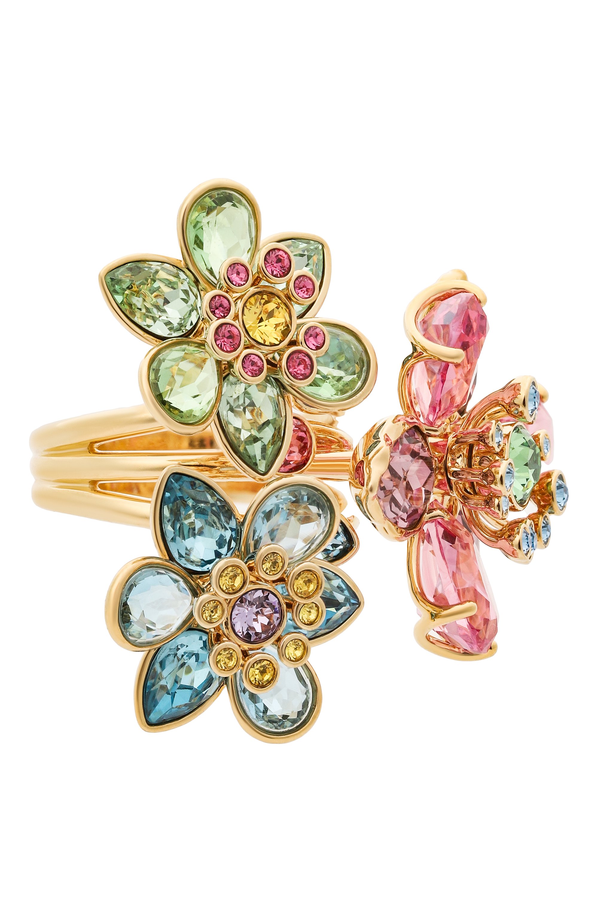 Кольцо idyllia SWAROVSKI разноцветного цвета по цене 43100 руб., арт. 5721579, фото 1 Кольцо idyllia SWAROVSKI, арт. 5721579, фото 1