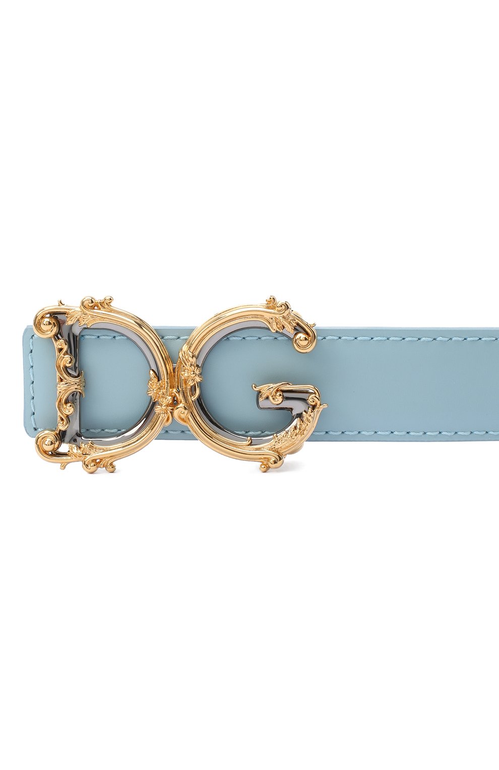 Кожаный ремень dg amor DOLCE & GABBANA, арт. BE1348/AZ831, фото 3