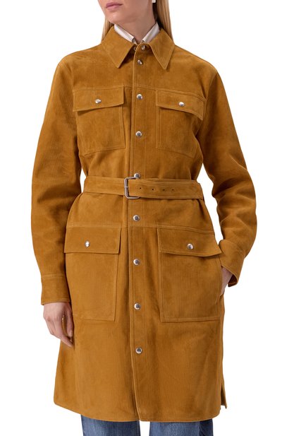 Замшевое платье BOTTEGA VENETA, арт. 813139/V4HV0, фото 3