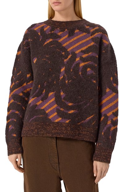 Шерстяной свитер DRIES VAN NOTEN, арт. 252-011254-2725, фото 3