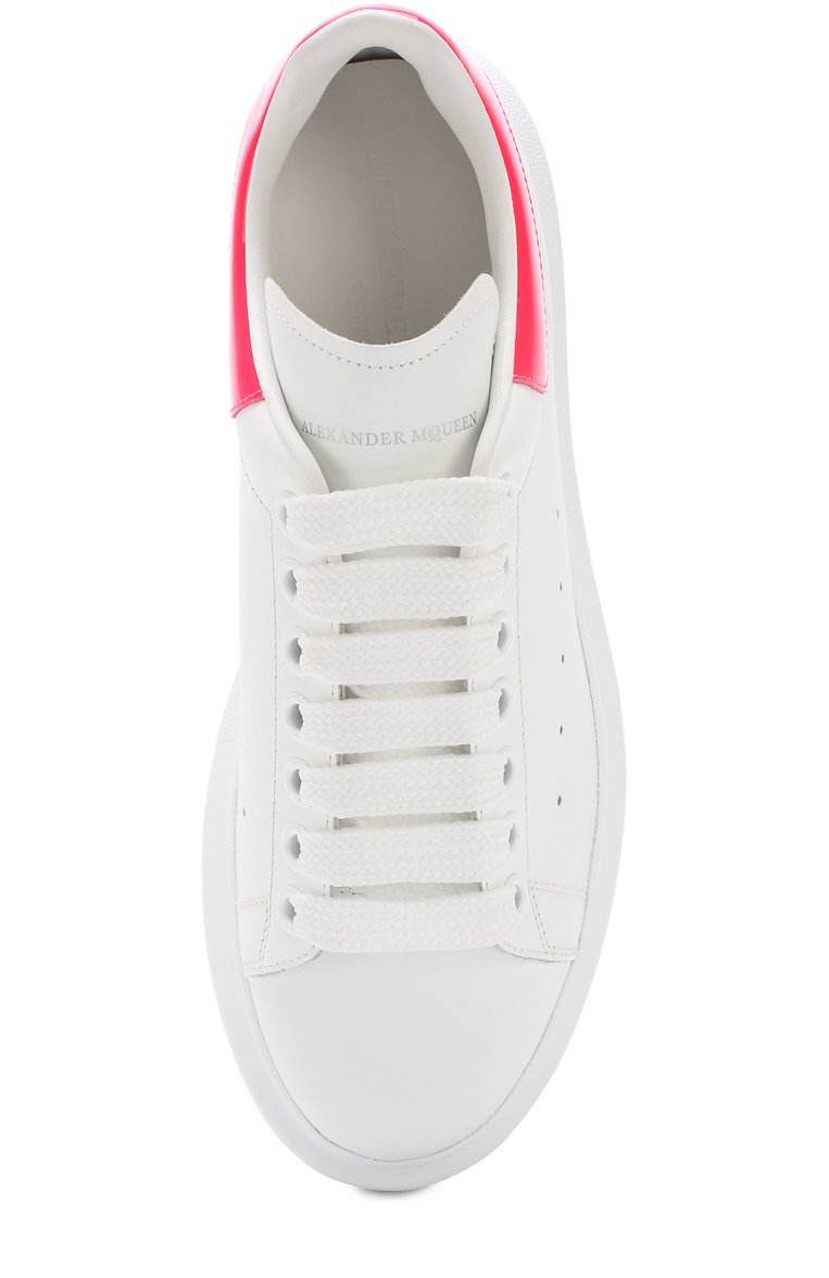 Кожаные кеды на массивной подошве ALEXANDER MCQUEEN, арт. 462214/WHQYC, фото 1
