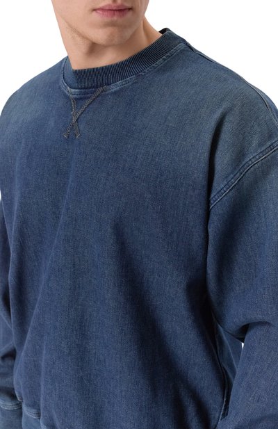 Джинсовый свитшот DIESEL, арт. A16368/09L75, фото 5