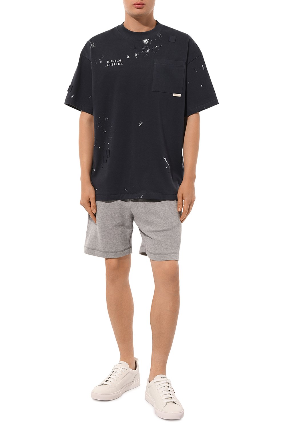Хлопковая футболка DOMREBEL, арт. M ATELIER P0CKET TEE/P0CKET TEE, фото 2