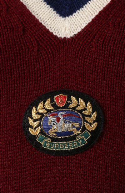 Пуловер из смеси шерсти и кашемира BURBERRY, арт. 8007852, фото 5