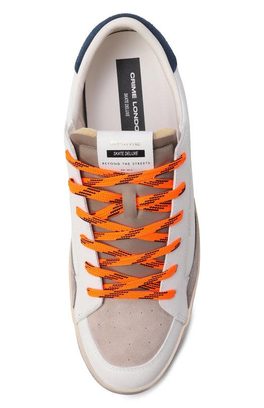 Комбинированные кеды Sk8 Deluxe Crime London 19100PP8 Белый  19100PP8 Фото 5