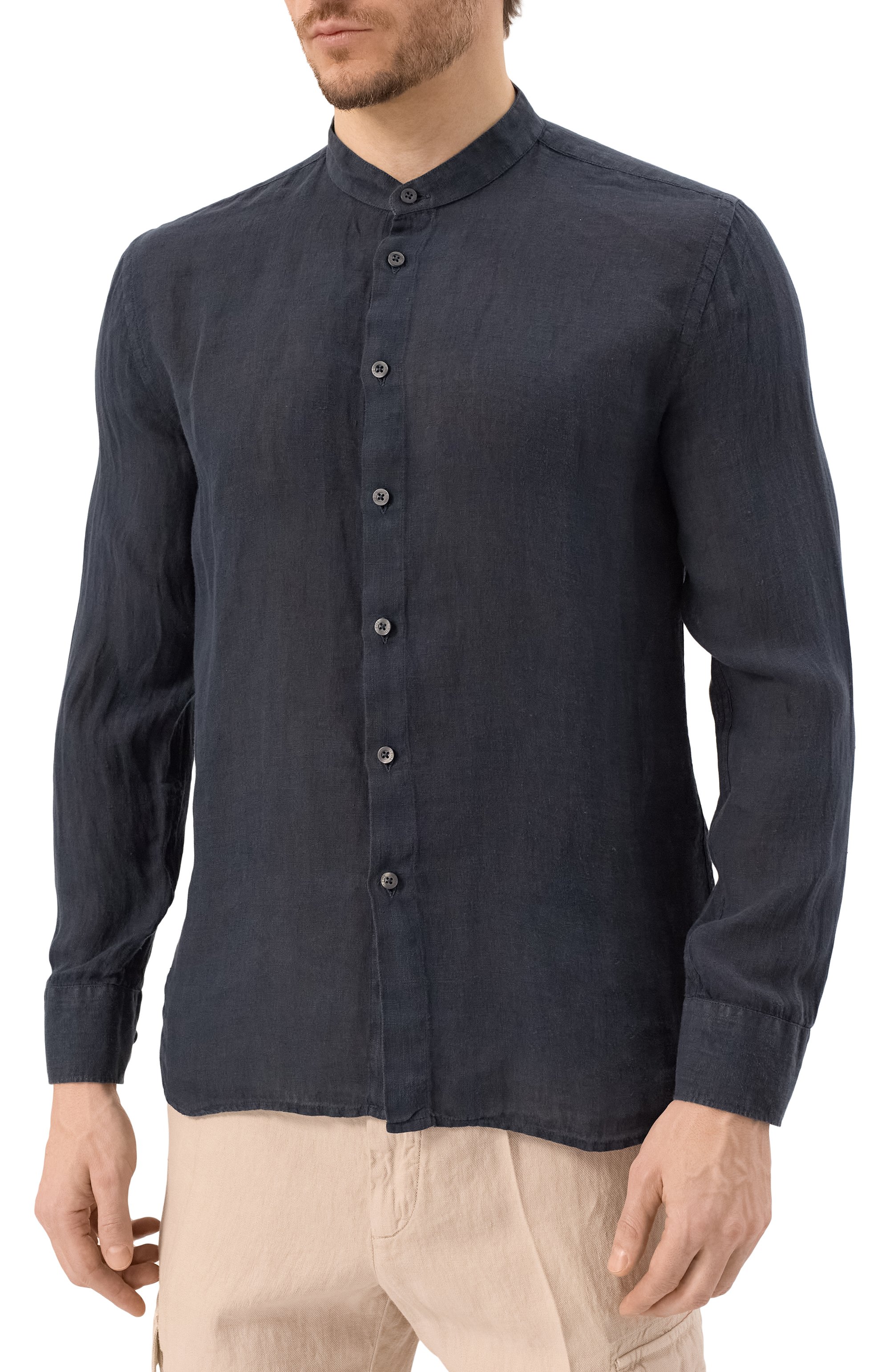 Льняная рубашка 120% LINO, арт. 32ALIM1159/0115/000, фото 3