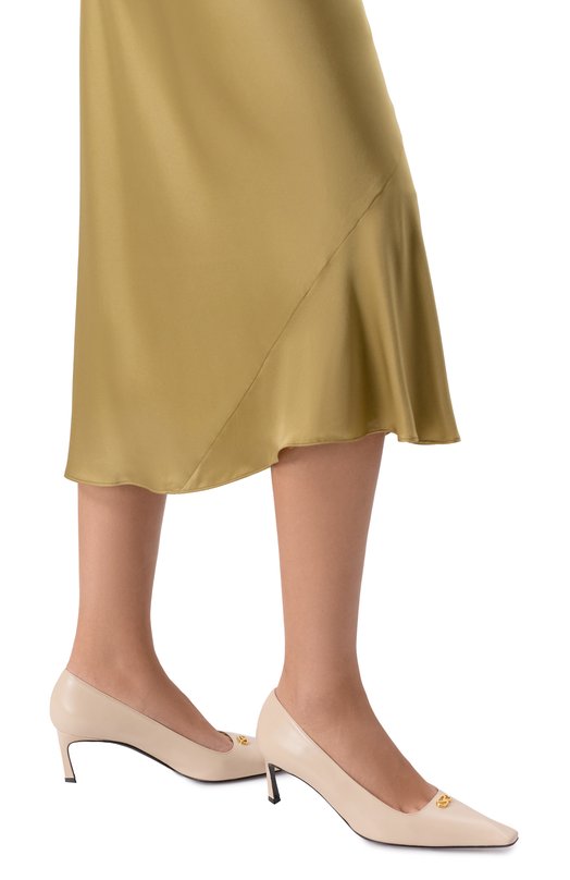 Кожаные туфли Surge 60 Sergio Rossi B13290/MCPT04 Кремовый  B13290/MCPT04 Фото 2