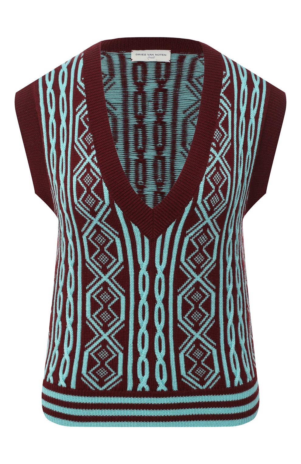 Шерстяной жилет DRIES VAN NOTEN, арт. 202-31201-1700, фото 1