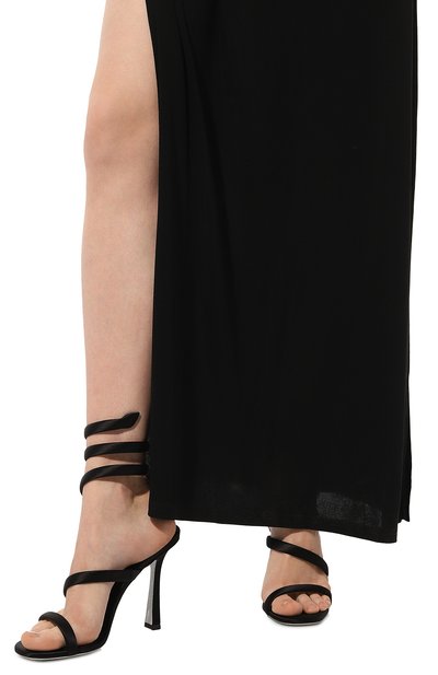 Текстильные босоножки cleo RENE CAOVILLA, арт. C12008-105/R001, фото 3