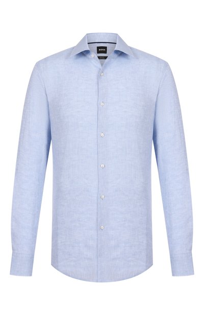 Мужская льняная рубашка BOSS, арт. 50490234