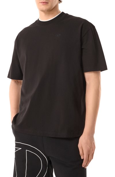 Хлопковая футболка DIESEL, арт. A11302/0HGAM, фото 3