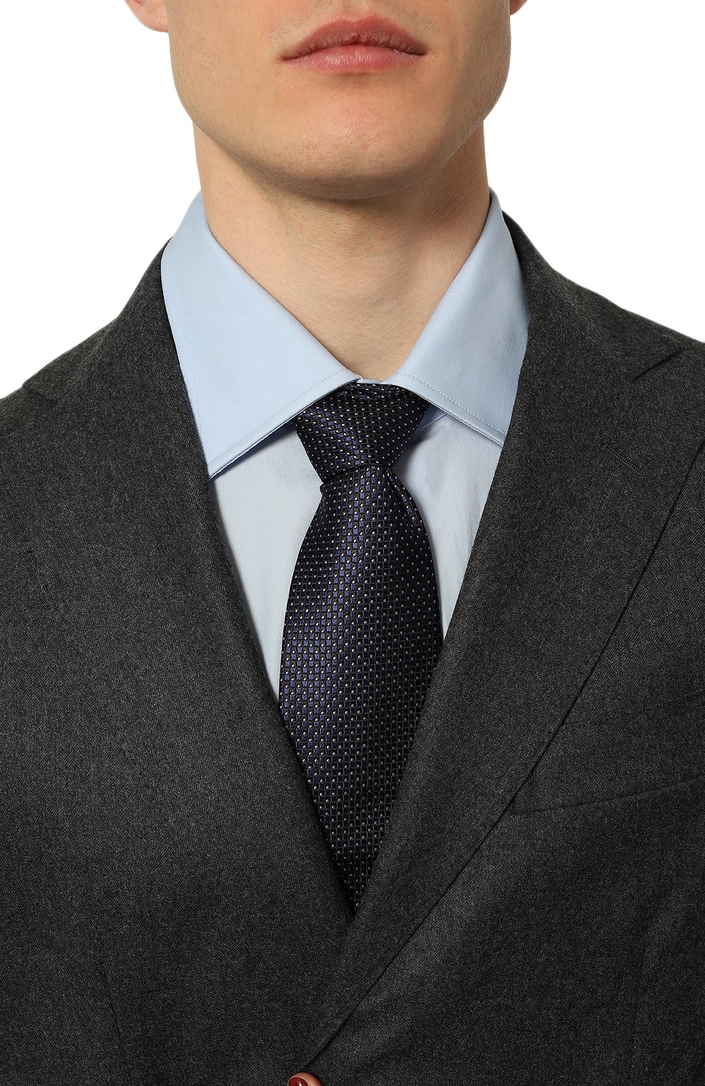 Шелковый галстук ZEGNA, арт. 1P8/Z8W08TA8, фото 2