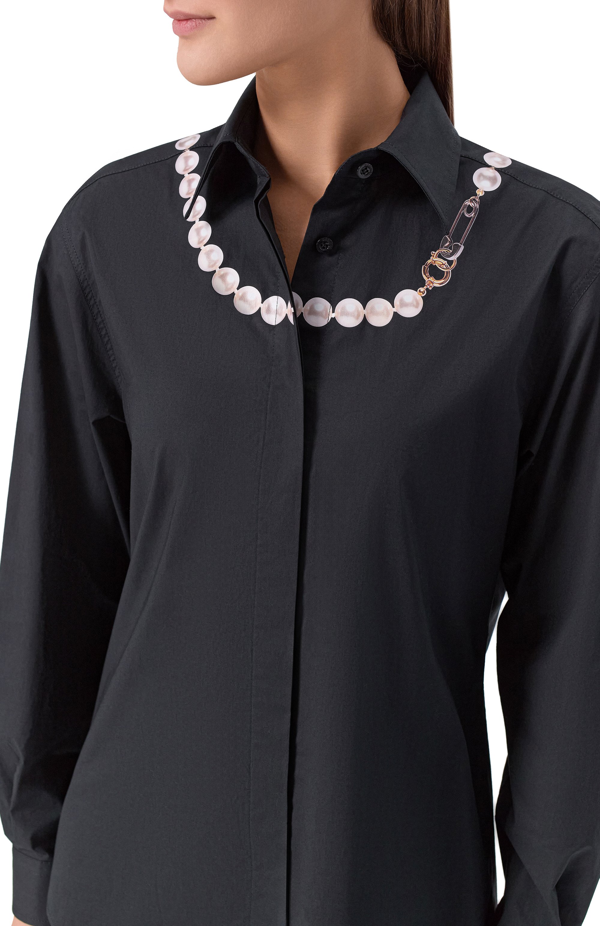 Хлопковая рубашка MOSCHINO, арт. V0217/0531, фото 5