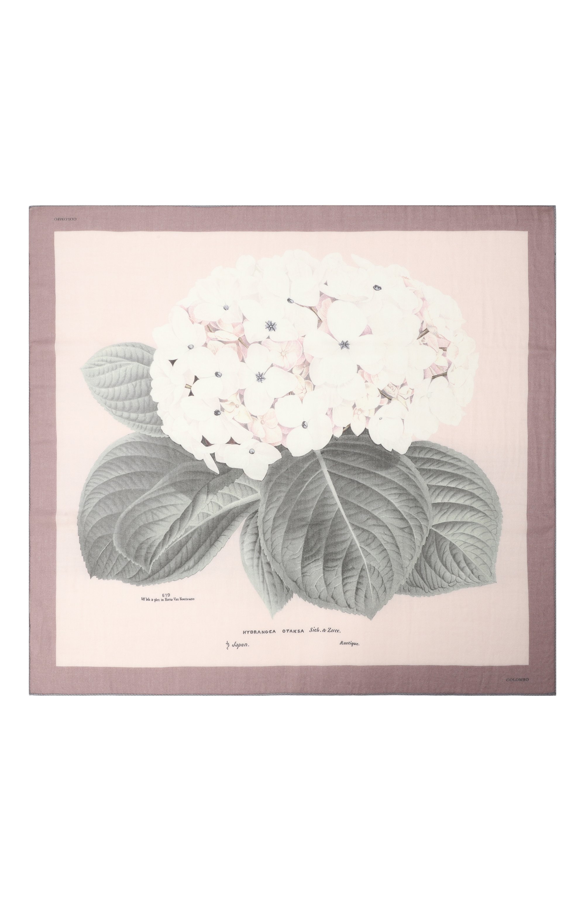 Платок из кашемира и шелка COLOMBO, арт. S7/90X90/2461-U-MM, фото 4