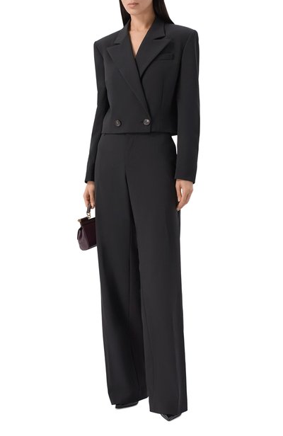 Жакет ELIE SAAB черного цвета по цене 272500 руб., арт. J0266/W0010, фото 2 Жакет ELIE SAAB, арт. J0266/W0010, фото 2