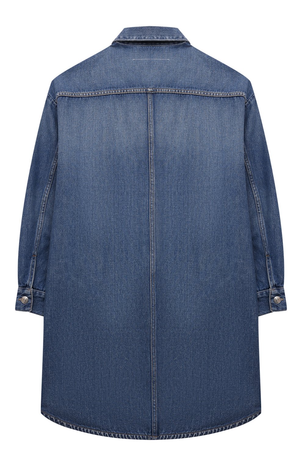 Хлопковое платье-рубашка MM6, арт. M60055-MM017, фото 2