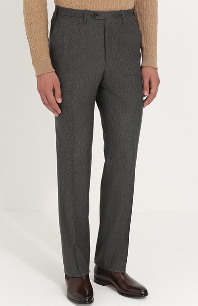 Кашемировый костюм с пиджаком на двух пуговицах KITON, арт. UA81K01P45, фото 4