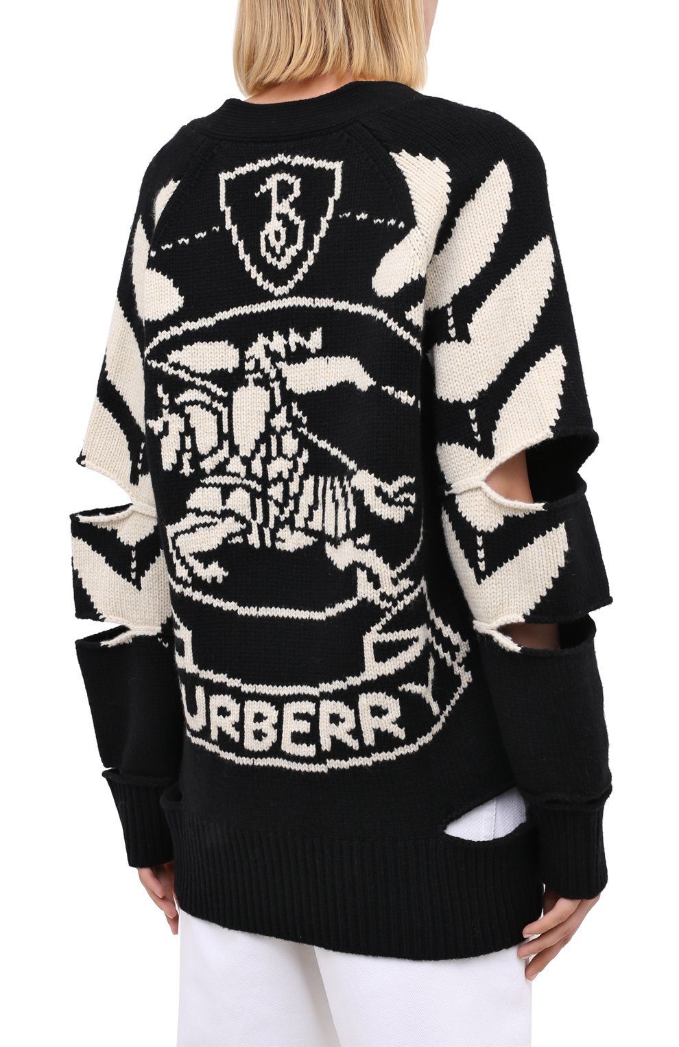 Кардиган из шерсти и кашемира BURBERRY, арт. 8030050, фото 4