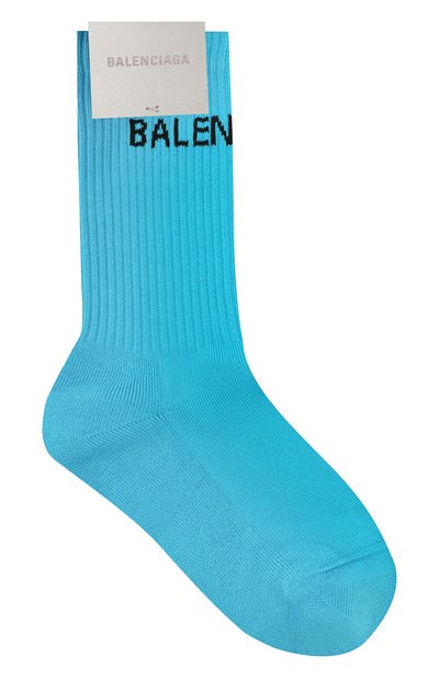 Женские хлопковые носки BALENCIAGA, арт. 540615/372B4