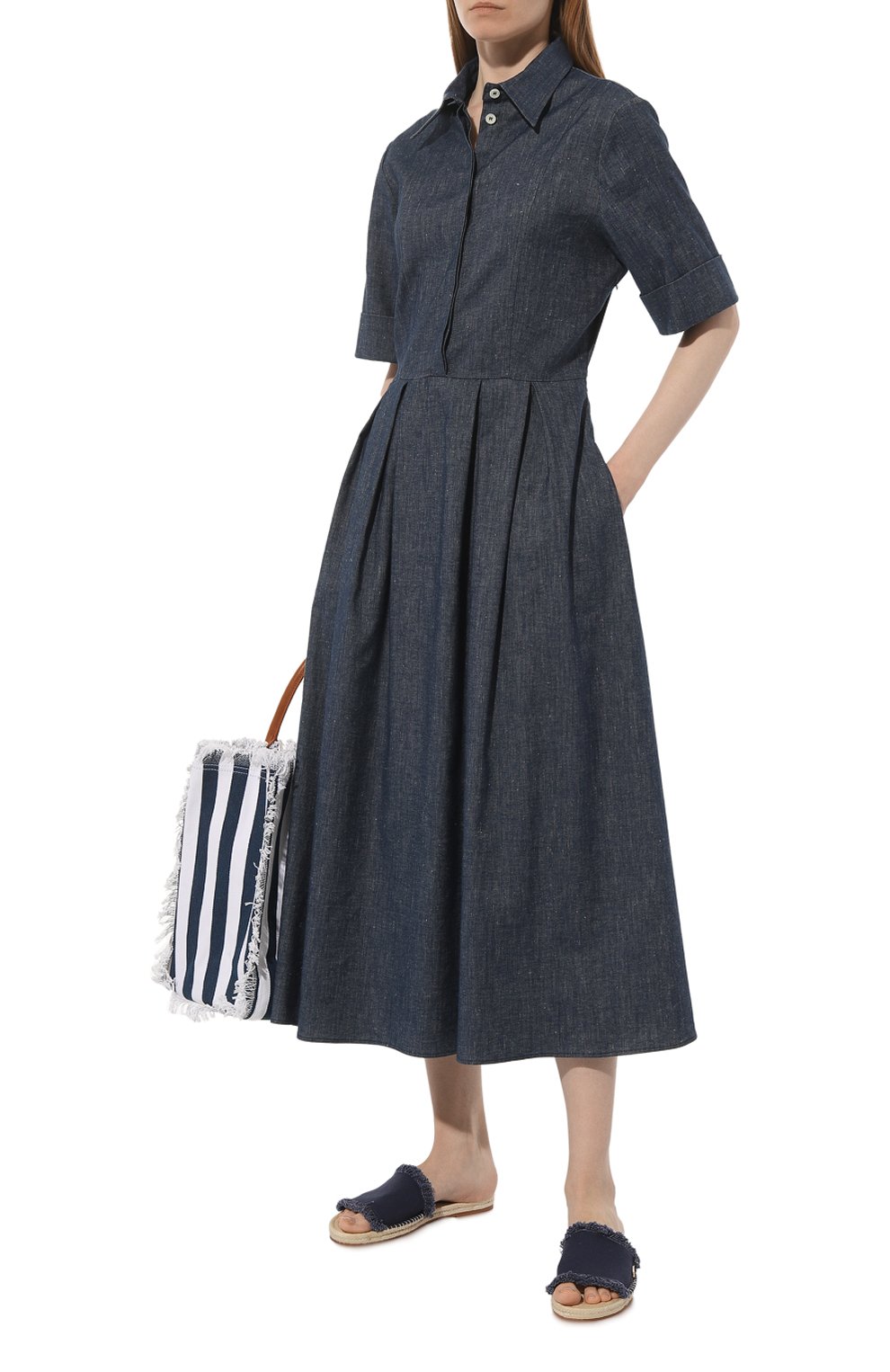 Текстильные шлепанцы MELISSA ODABASH, арт. Espadrille CR 24, фото 2