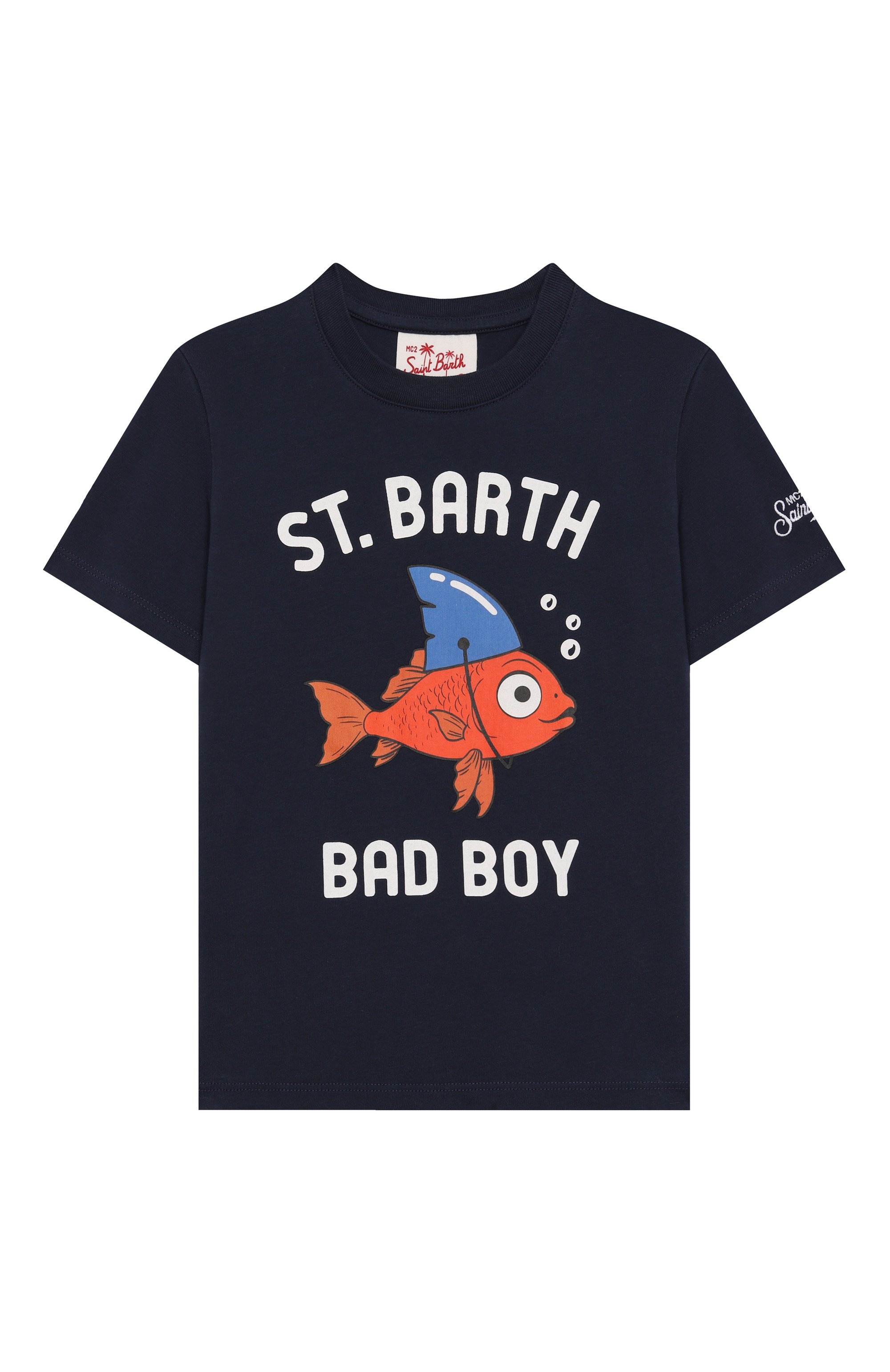 Хлопковая футболка MC2 SAINT BARTH, арт. STBK TSHIRT B0Y/TSH0001/02193F, фото 1