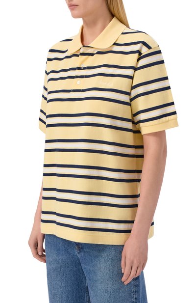 Хлопковое поло DUNST, арт. UDTS6B121Y1, фото 3