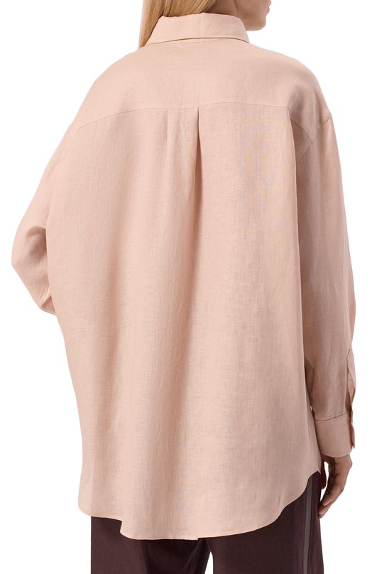 Льняная рубашка MVST M26.CSW.B407/T303 Розовый  M26.CSW.B407/T303 Фото 4