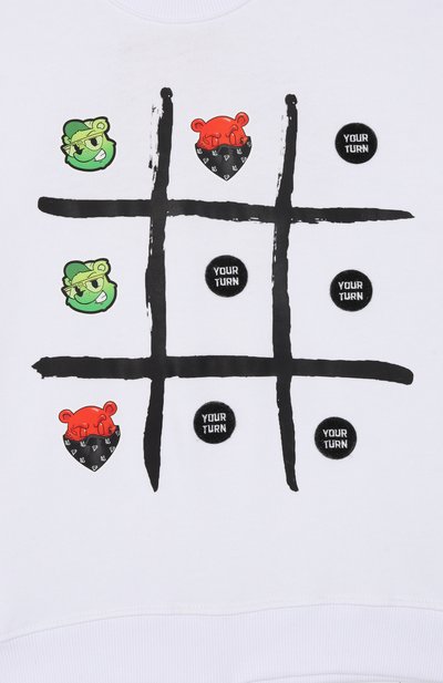 Хлопковый свитшот SPRAYGROUND, арт. SPY1282E, фото 3