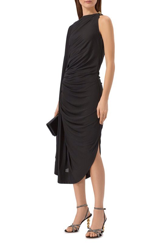 Кожаные босоножки Karina 95 Ferragamo 01K845/787 Чёрный  01K845/787 Фото 3