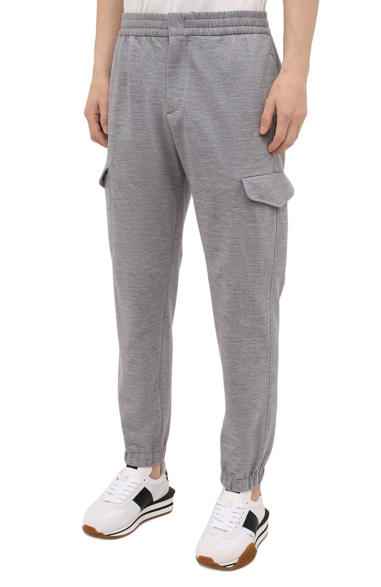 Шерстяные джоггеры ZEGNA, арт. UVI11/TT15, фото 3