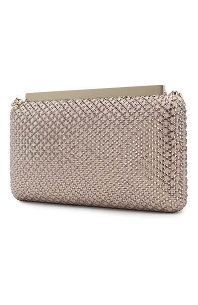 Клатч ellipse JIMMY CHOO светло-розового цвета по цене 164500 руб., арт. ELLIPSE/IAM, фото 3 Клатч ellipse JIMMY CHOO, арт. ELLIPSE/IAM, фото 3