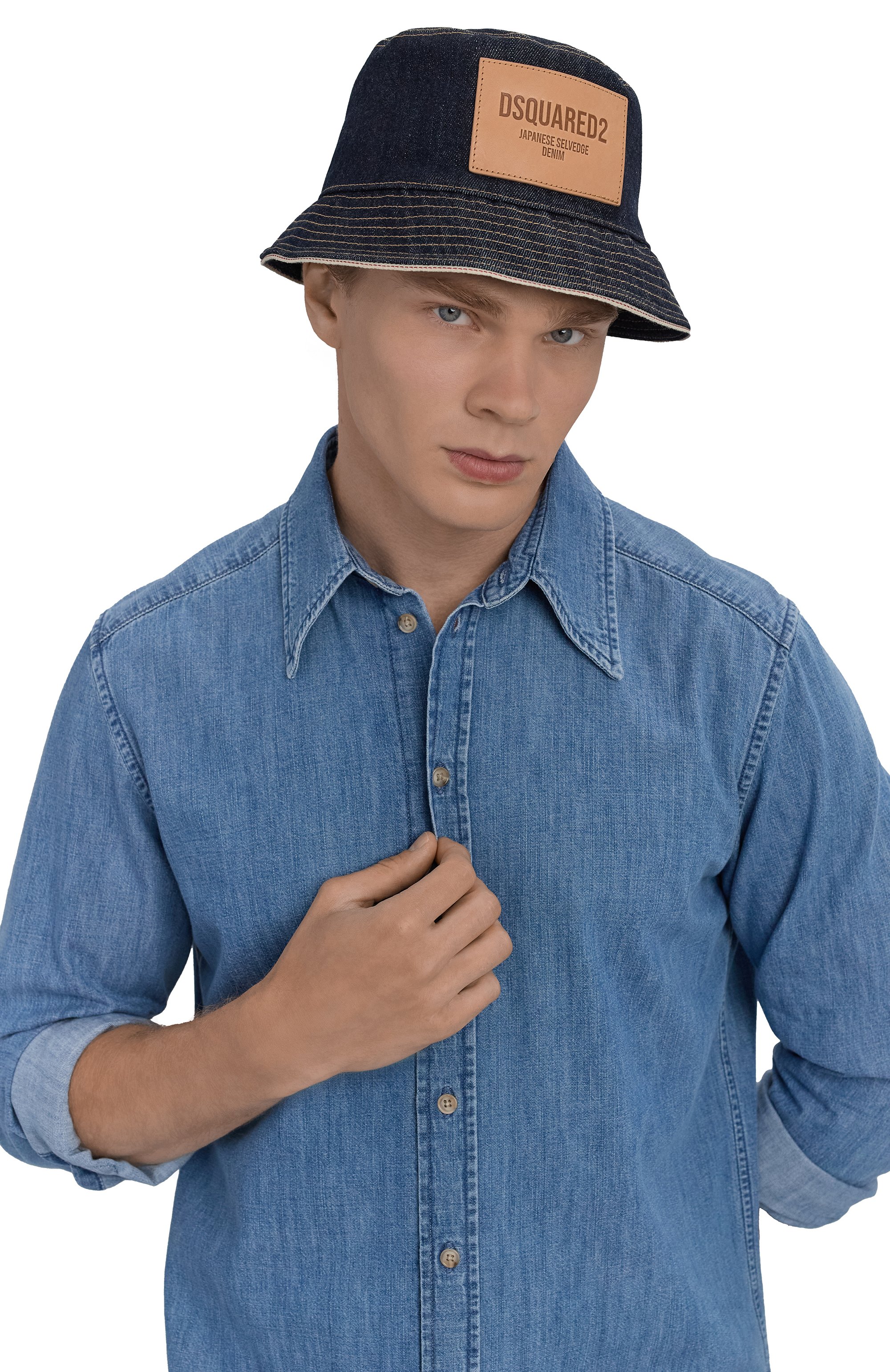 Джинсовая панама DSQUARED2, арт. HAM0094/10108435, фото 2