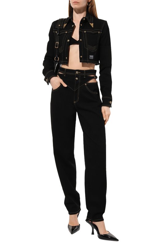Джинсы Versace Jeans Couture 76HAB507/DW060L54 Чёрный  76HAB507/DW060L54 Фото 2