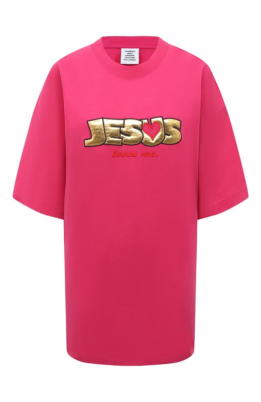 Хлопковая футболка VETEMENTS